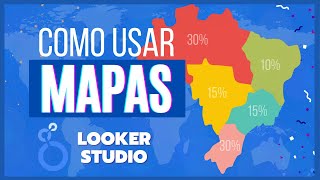 Como usar Mapas no Looker Studio (Passo a Passo) Google Data Studio