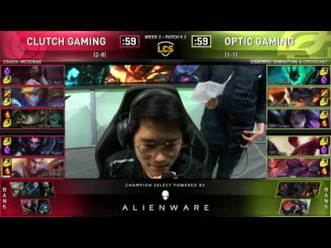 CG vs OPT Highlights LCS Spring Split 2019 W2D1 Clutch Gaming vs Optic Gaming by Onivia 1