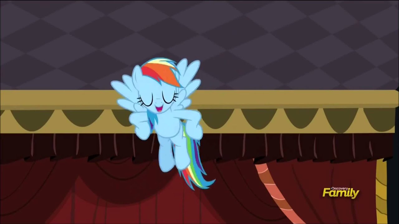 Rainbow Dash's second victory dance