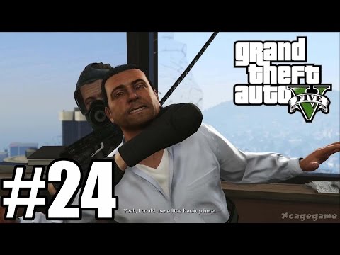 Grand Theft Auto V - GTA 5  - First Person Walkthrough Part 24 - Xbox One [ HD ]