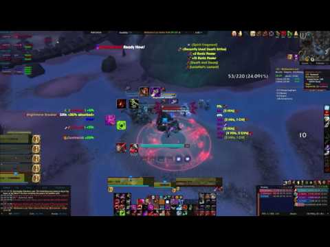 Uthopic vs Neltharion's Lair 15 Mythic+ (Blood Death Knight PoV - Realm First Drakkari - US)
