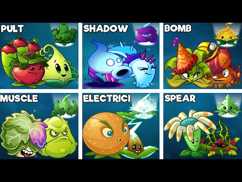6 Super Team Plants&Mint Battlez-What Team Plant Wins?PvZ2