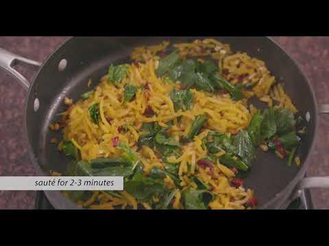 cW Recipes: Tuscan Spaghetti Squash with Sundried Tomatoes