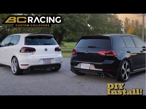GTI BC Racing Coilover Install (MK7)