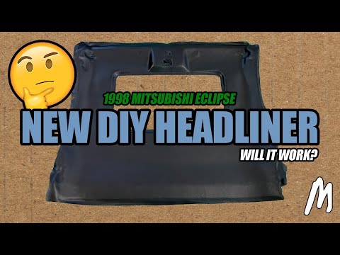 The 2G V8 Eclipse DIY Headliner!