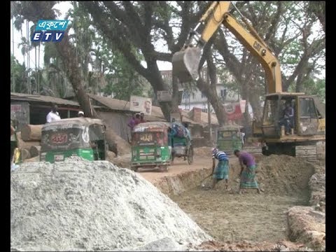 ঢাকা-লক্ষ্মীপুর মহাসড়কের সংস্কার কাজে ধীরগতি