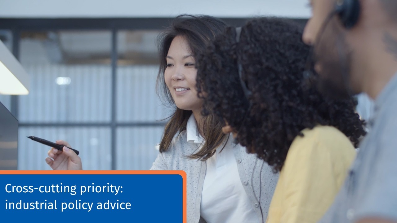 UNIDO cross-cutting priority video 2025: industrial policy advice