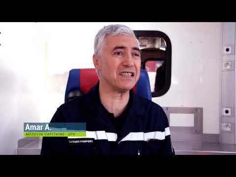 Portrait d'Amar médecin et volontaire #TeamSdis27