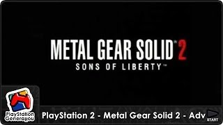 PlayStation 2 - Metal Gear Solid 2 - US Commercial (2001)