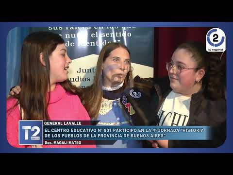 GRAL. LAVALLE: EL CEC N° 801 PARTICIPÓ EN LA JORNADA "HISTORIA DE LOS PUEBLOS DE LA PCIA DE BS AS"
