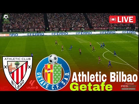 Athletic Bilbao vs Getafe LIVE – LaLiga 2025 | Full Match & Live Commentary ⚽Full match VideoGame