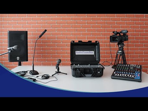 Активный портативный аудио-сплиттер (пресс-бокс) AudioPressBox APB-320 C-USB