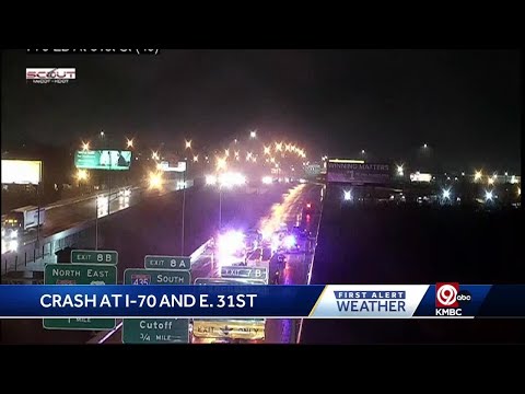 NASTY COMMUTE: Icy conditions lead to several highway closures, dozens of crashes