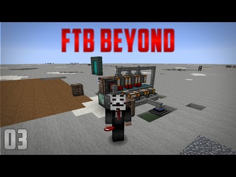 FTB Beyond EP3   RFTools Quarry