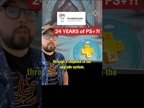 Why someone got 24 years of PS+