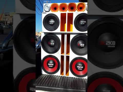 Alto Falantes 7driver Áudio sl2k8  Hunter3000 ML570s TARAMPS MD8000