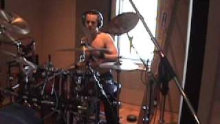 Mike Ostuni recording in Bicoastal Studios in Ossining, NY