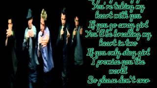 If You Go Away by New Kids On The Block lyrics