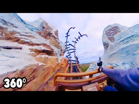 Expedition Everest (Disney's Animal Kingdom) - VR ONRIDE - 360° family roller coaster POV