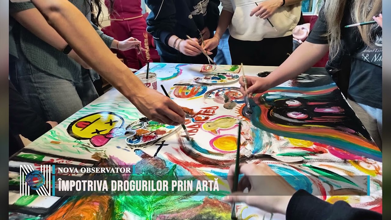 Împotriva drogurilor prin artă