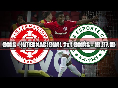 GOLS - INTERNACIONAL 2x1 GOIÁS - 18.07.15