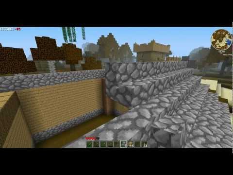 Minecraft Let's Play: Derick Plays YogBox - Episode 6: Starting on the Roof