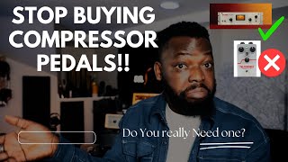 We Need To talk about Guitar Compression pedals