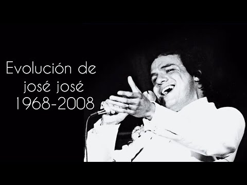 Evolución de José José (1968-2008) Presentaciones en Vivo