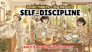 Learn Fluent English Speaking with Only 10 Minutes Daily | Simple Self-Discipline Method