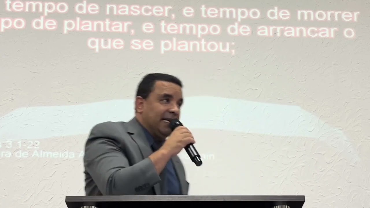 TEMPO DE CHEGADA E TEMPO DE SAÍDA // PR. CLODOALDO SILVA.ADMP SARAIVA UMA IGREJA VIVA.