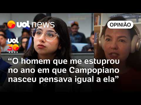 Adriana Negreiros: “O homem que me estuprou no ano em que Campopiano nasceu pensava igual a ela”