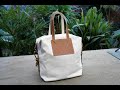 Make a student bag/backpack,Canvas Backpack/rucksack/handbag/Leather bag;Bag pattern;Bag making