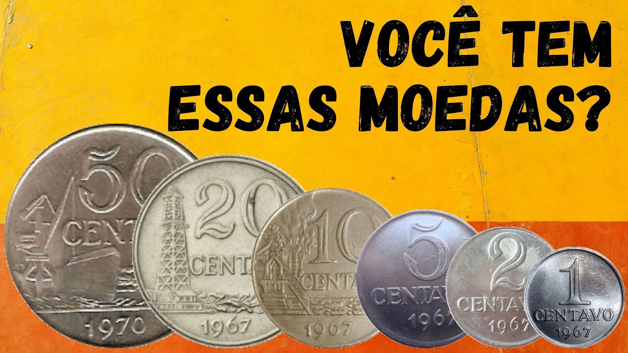 SAIBA QUANTO VALE ESSAS MOEDAS ANTIGAS