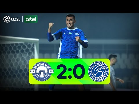 Superliga 26-tur. Qo‘qon-1912 - Navbahor bahsida kiritilgan gollar va xavfli vaziyatlar (Highlights)