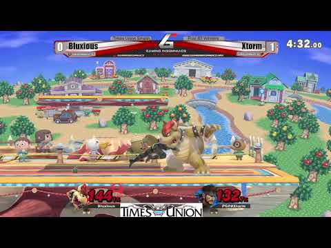 Times Union Smash Pool B3 Winners   Bluxious Bowser Vs  Xtorm Snake Smash Ultimate   SSBU