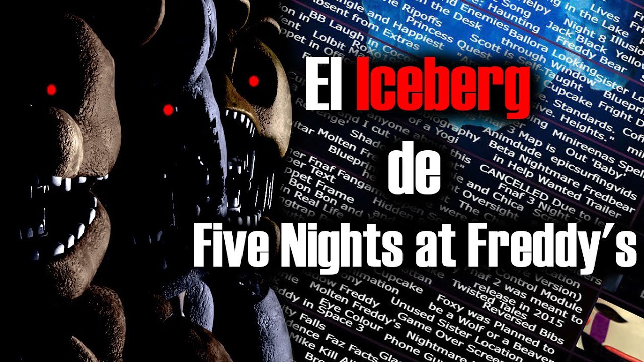 THE ULTIMATE ICEBERG OF FIVE NIGHTS AT FREDDY'S