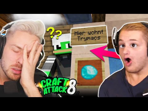 TRYMACS trolls me & gets trolled, plus everyone annoys me - CraftAttack 8!