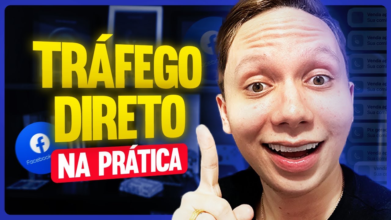 Facebook ads: Mostrei a minha estratégia de tráfego direto na prática (Infoprodutos)