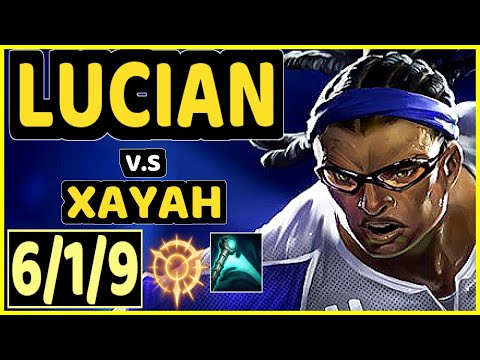 PRODIGY (LUCIAN) vs XAYAH - 6/1/9 KDA BOTTOM ADC GAMEPLAY - BR Ranked GRANDMASTER