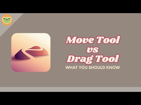What's the difference between MOVE tool and DRAG tool?  (Nomad Sculpt)