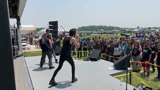 Saved by Skarlet Live Back Stage Shot Kingdom Come Festival 2023 2