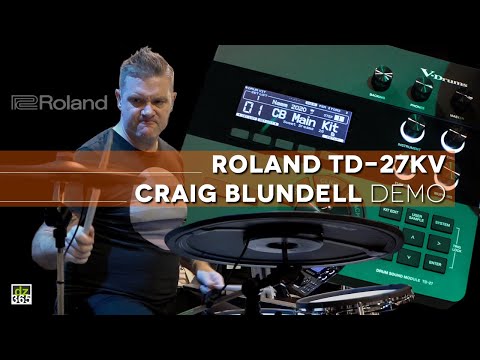 Craig Blundell demos 4 cool Roland TD-27 V-Drums features for drummers