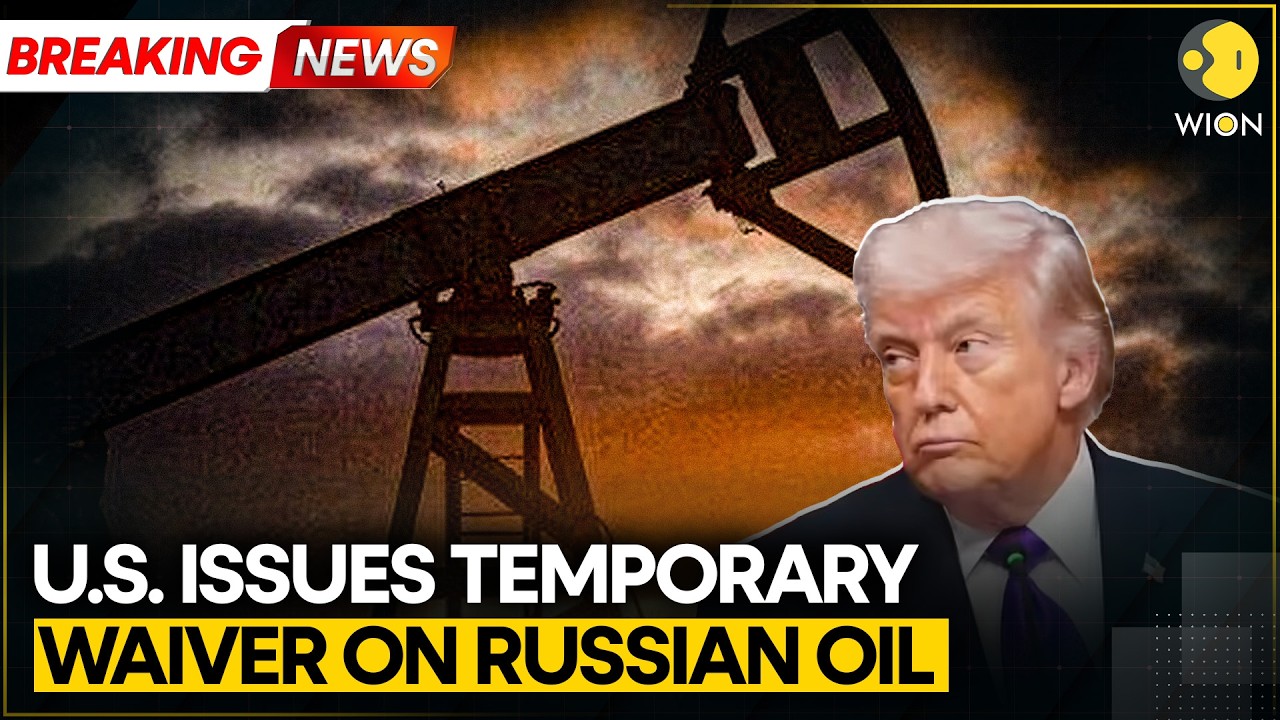 US-Iran War: India Gets 30-Day US Waiver on Russian Oil | WION BREAKING