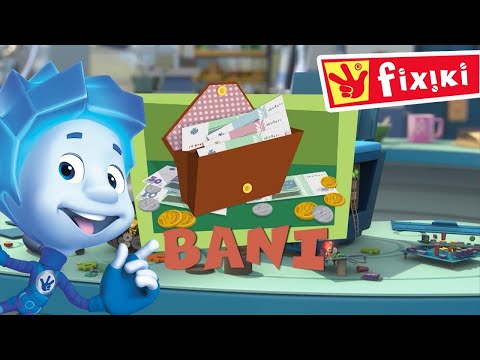 Desene cu Fixiki | Învață despre rolul banilor  - Desene animate educative pentru copii