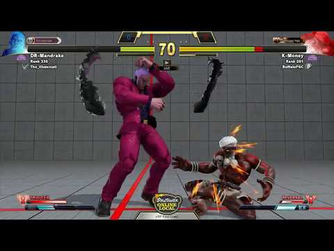 r/SF O.L. - K-Money (Dhalsim) vs DR Mandrake (Urien)