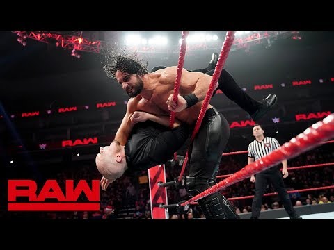 Seth Rollins vs. Baron Corbin: Raw, Dec. 24, 2018