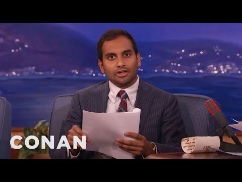 Aziz Ansari's Twitter Screenplay | CONAN on TBS