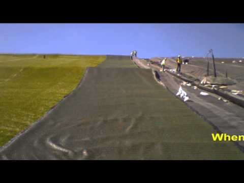 CRRA installs ClosureTurf at the Hartford landfill