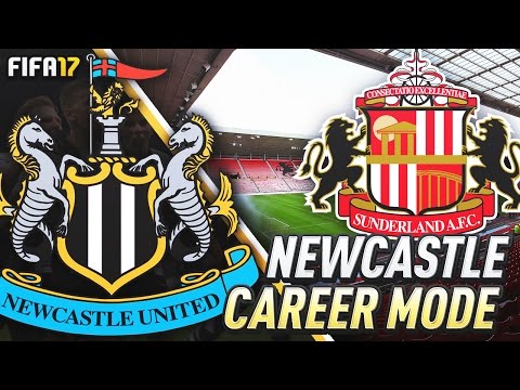FIRST TYNE-WEAR DERBY!!! FIFA 17 Newcastle United Career Mode #17