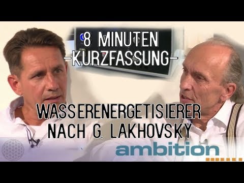 Wasserenergetisierer nach Dr. G. Lakhovsky
